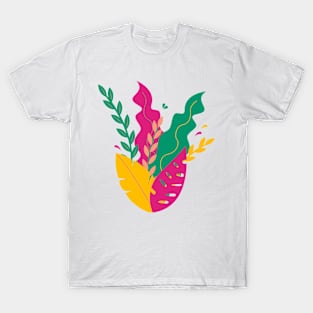 illustration of leaves T-Shirt